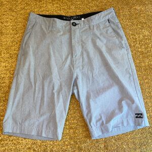 Billabong For Land and Water Hybrid Shorts Men’s 29 Gray Strech Swim
